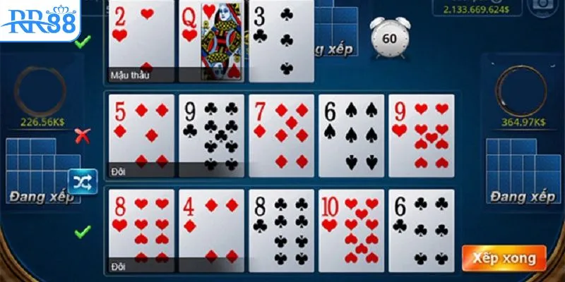 So bài ấn định kết quả trong mậu binh 